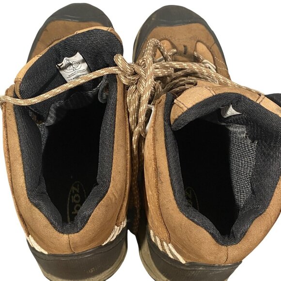 OBOZ Women's Bridger Mid Waterproof walnut hiking boots lace up outdoor active - Picture 8 of 13